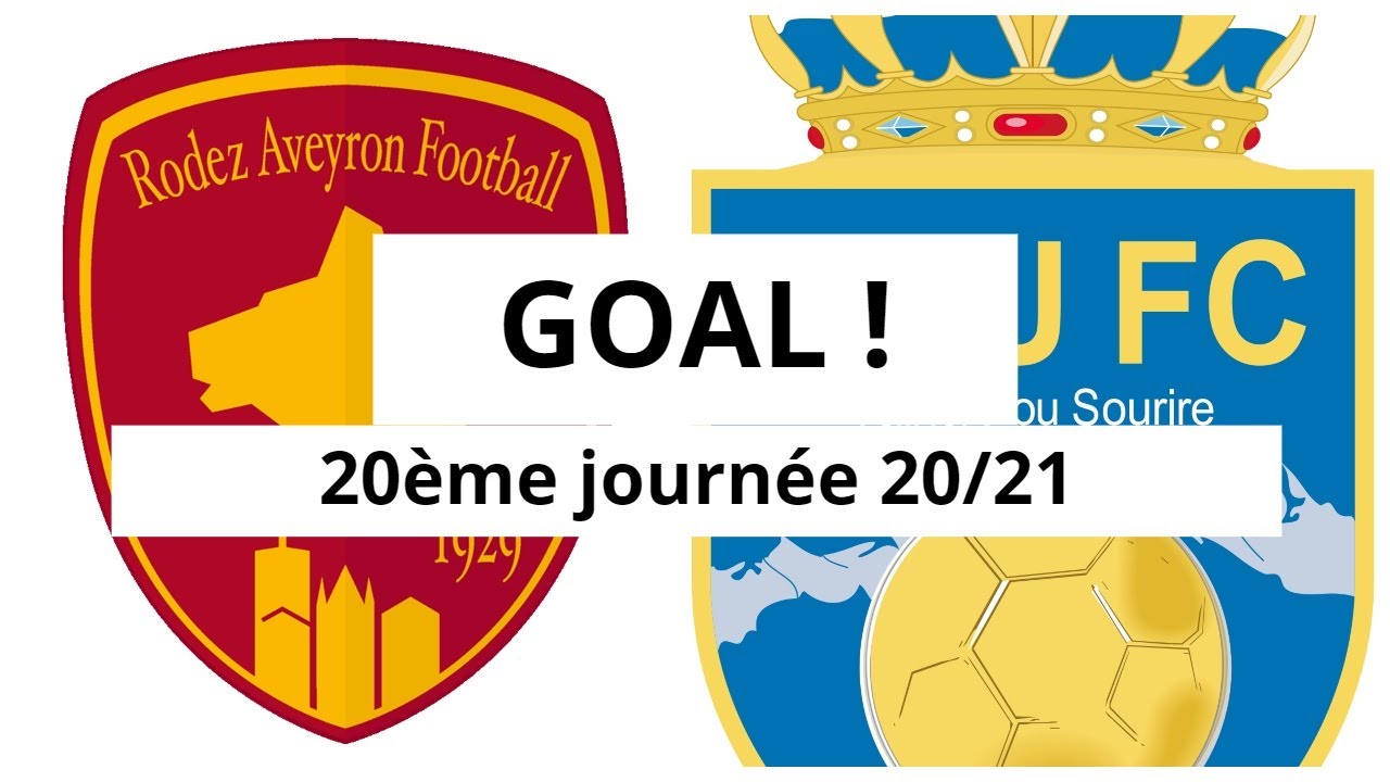 Rodez AF - Pau FC [(1)-0] GOAL 66' (Ayoub Ouhafsa) 20&egrave;me journ&eacute;e 2020/21
