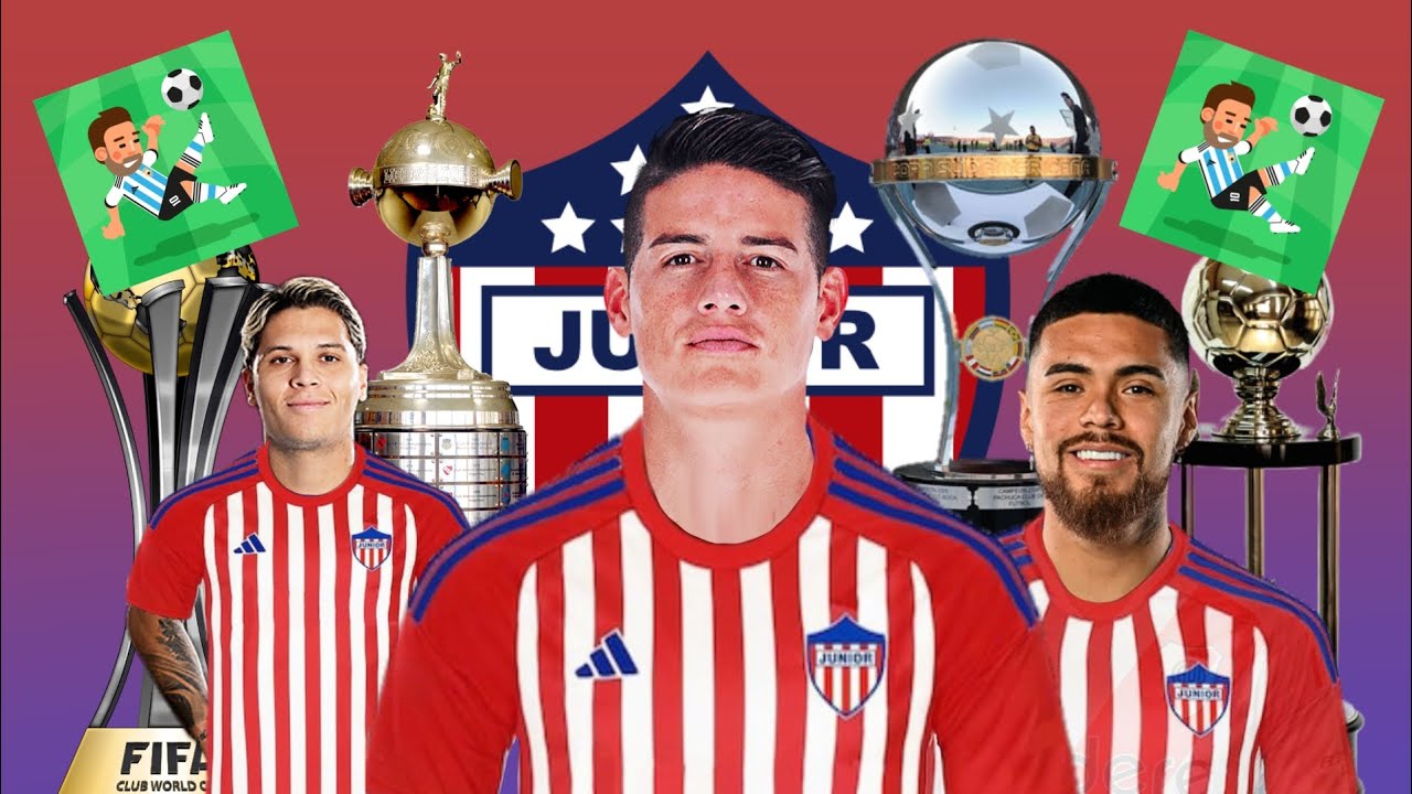 Reconstruyendo al JUNIOR DE BARRANQUILLA en WORLD SOCCER CHAMPS