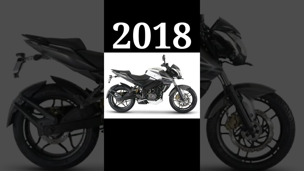 Evolution of Bajaj Pulsar Ns 200 (2012~2022) #shorts #viral #bajajpulsarns200  #evolution #bajaj