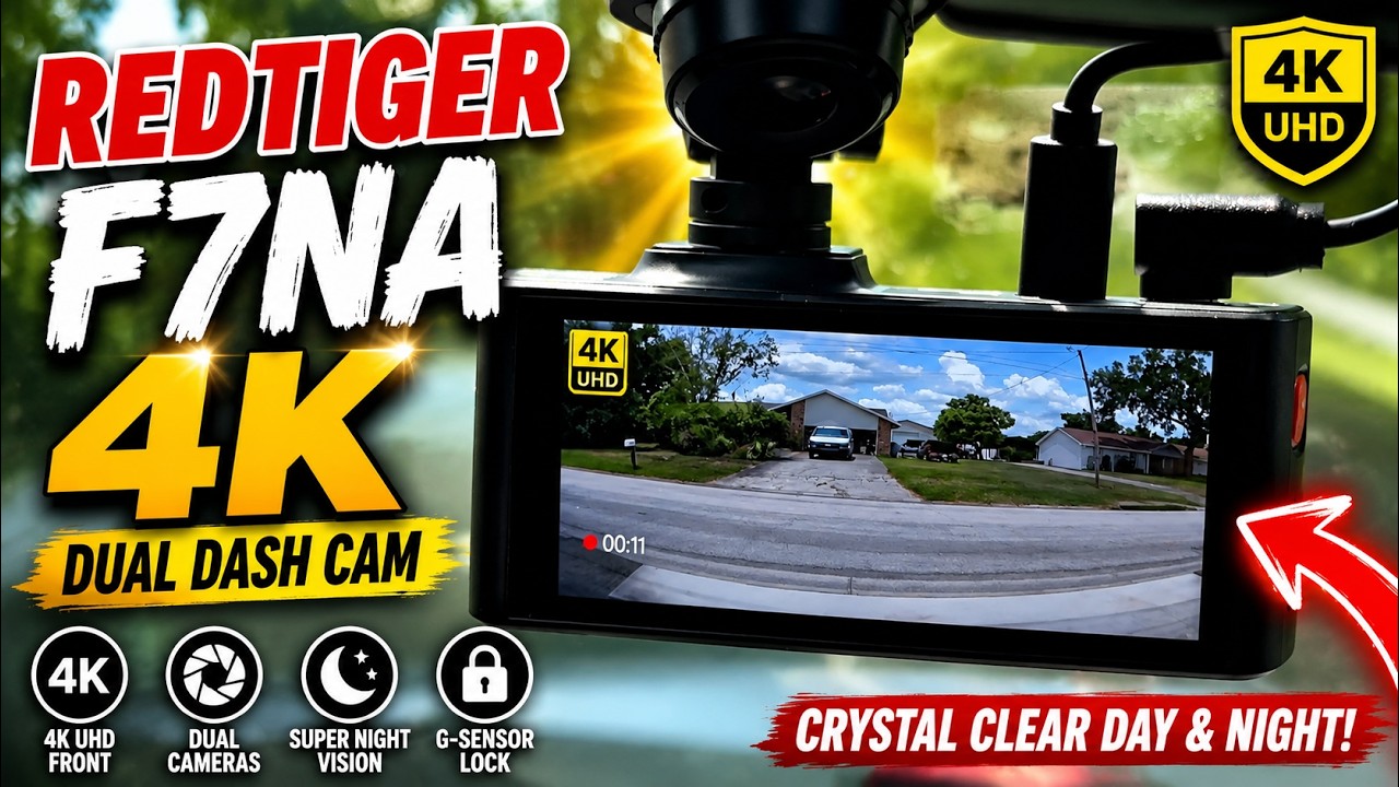 Wideorejestrator REDTIGER F7NA 4K Dual &ndash; Powt&oacute;rne spojrzenie