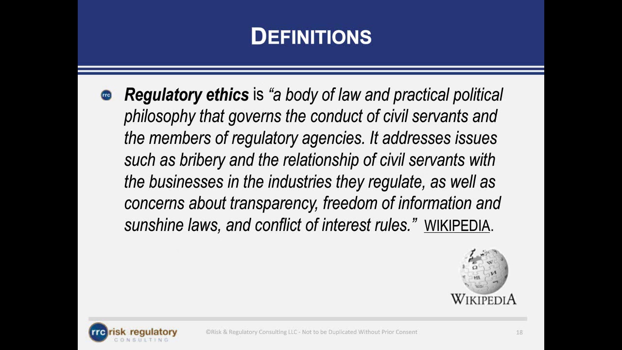 2018 SOFE Ethics Webinar