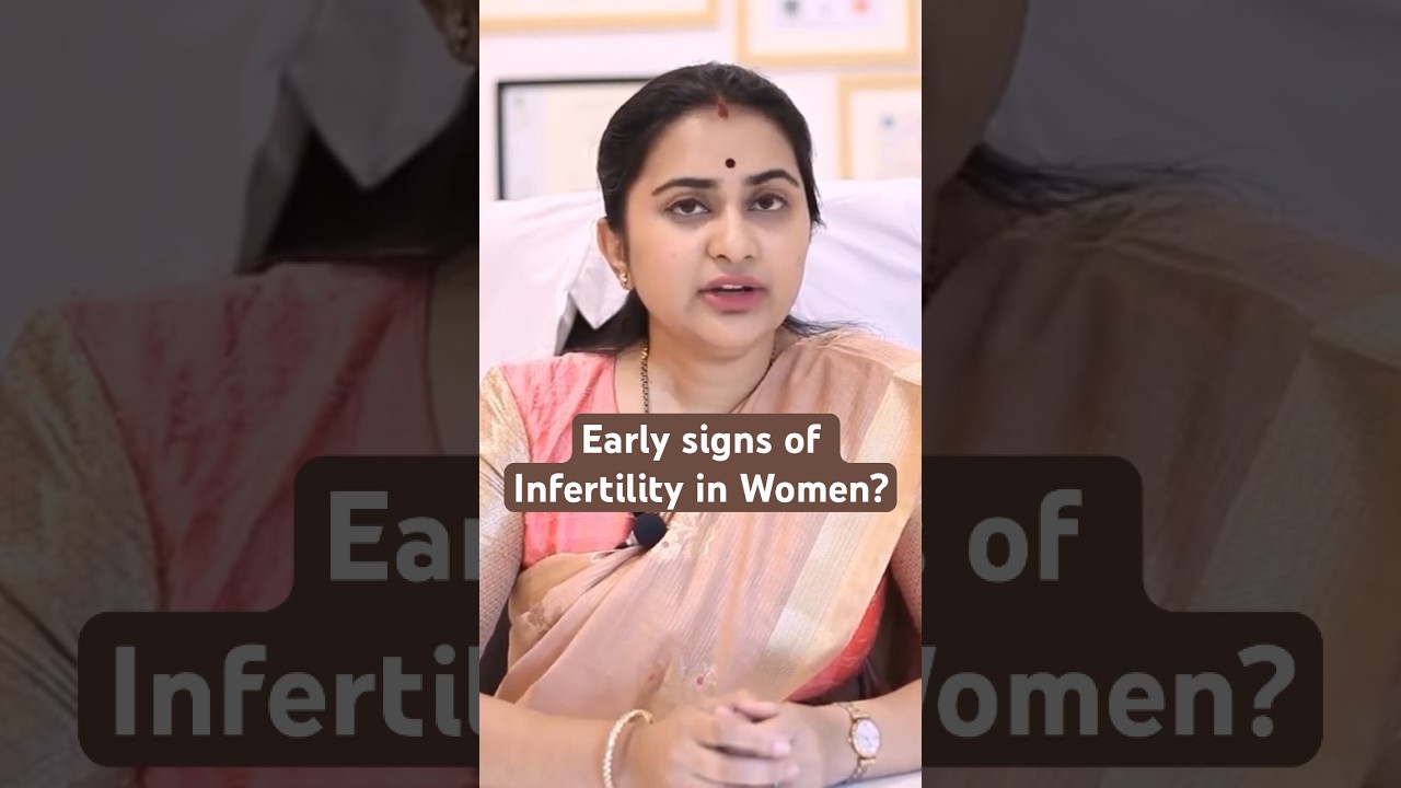 What are the early signs of infertility in women? #pregnancy #fertilityawareness #period #vriksh