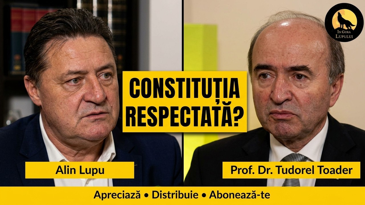 Constituția este respectată ? - invitat prof. dr. Tudorel Toader