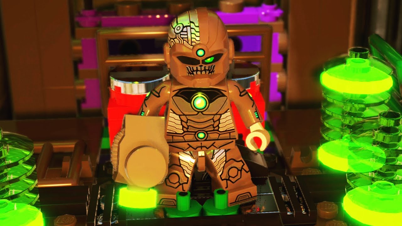 Lego DC Super Villains - Grid And Deathstorm Boss Fight