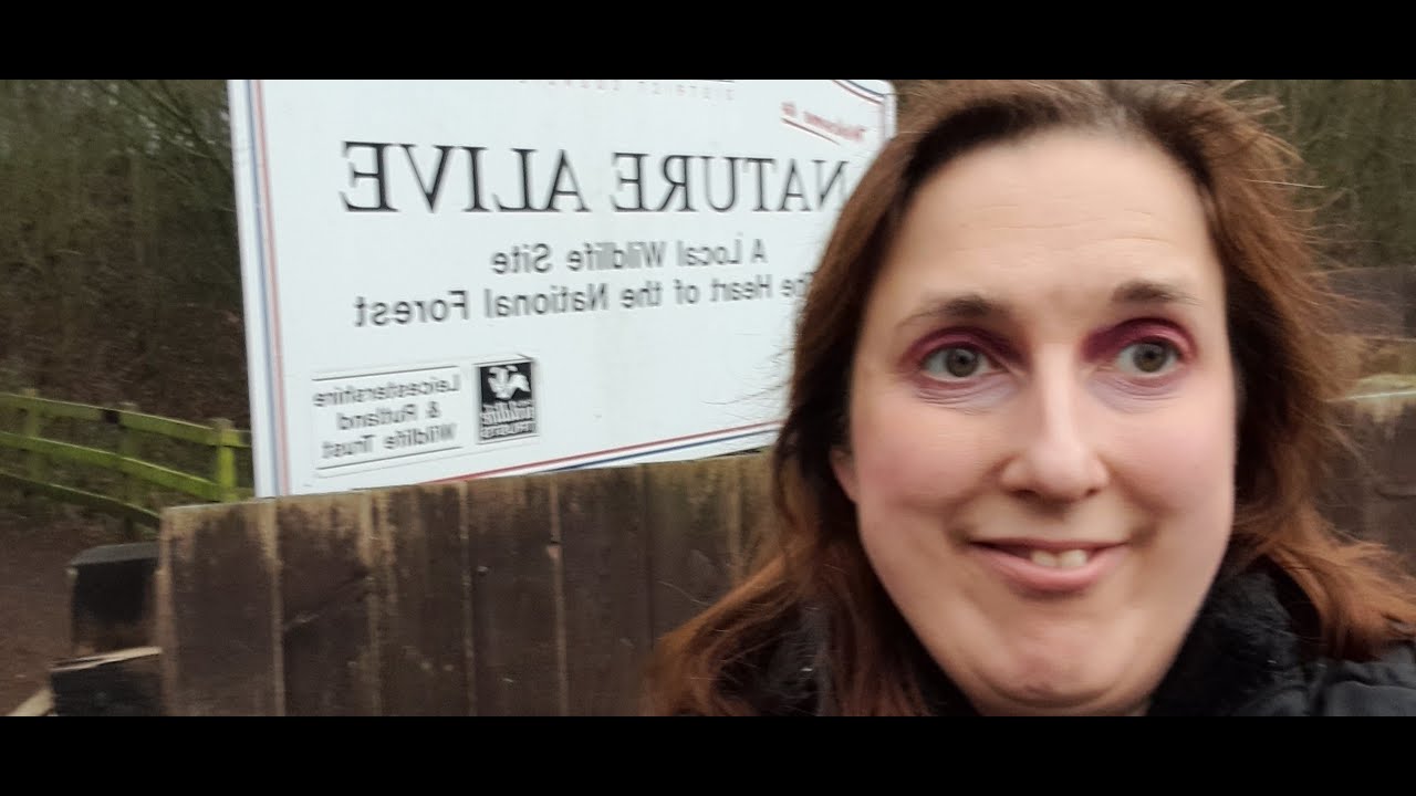 Let's Walk Nature Reserve National Forest Coalville Leicestershire UK February 2023