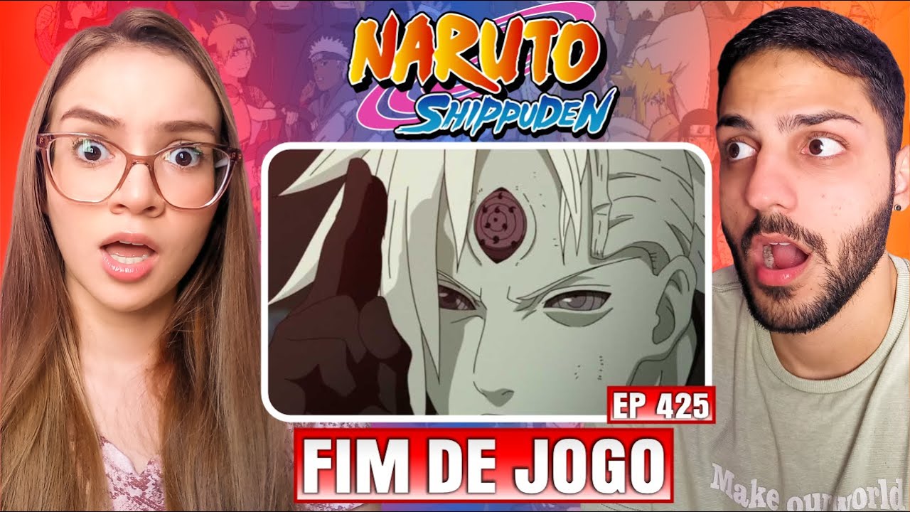 (PLANO TSUKUYOMI INFINITO EM AÇÃO 😭) Professora de Geografia ASSISTE NARUTO SHIPPUDEN｜EP 425｜REACT