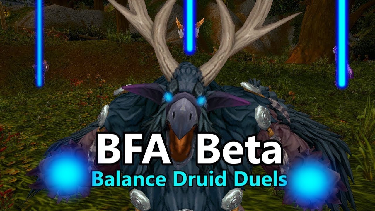 WoW BFA Balance Druid Duels (Beta)