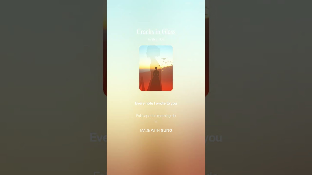 Cracks in Glass