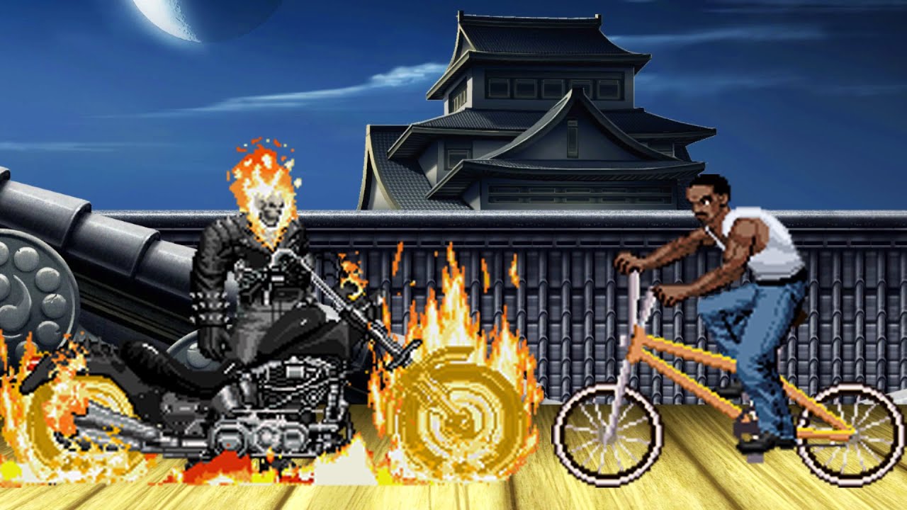 [KOF Mugen] Ghost Rider Vs CJ (GTA)