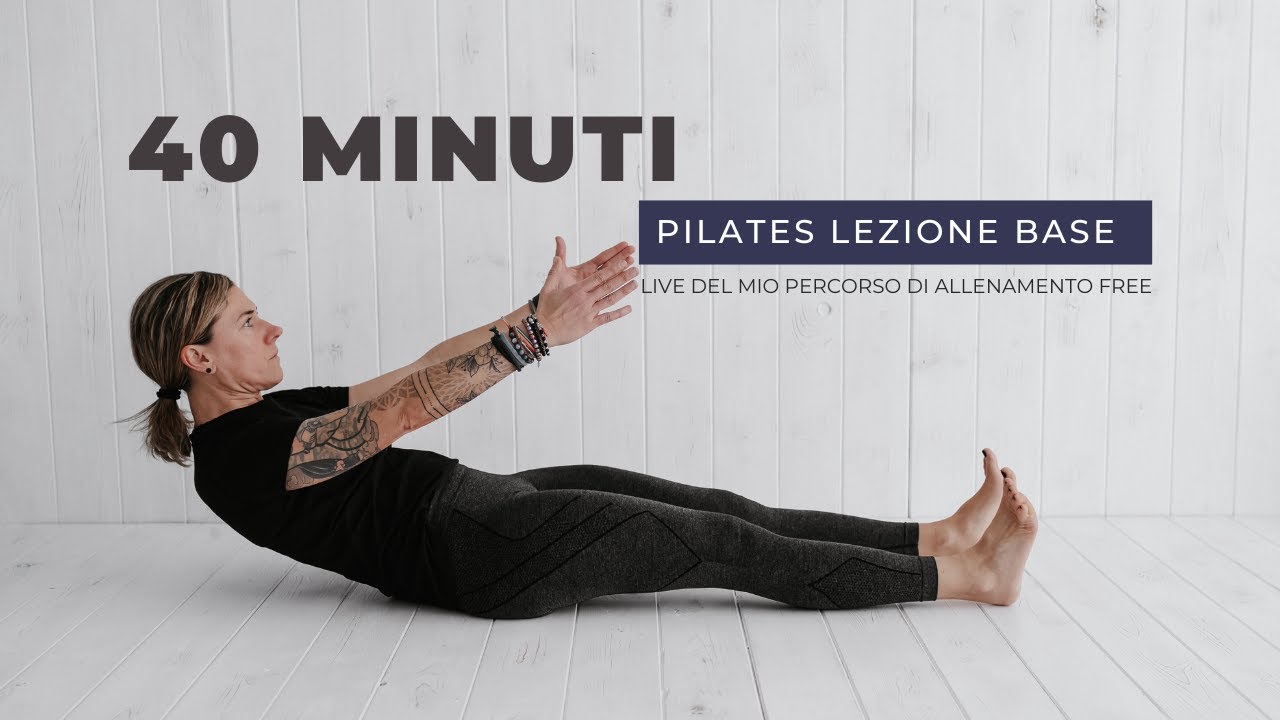 Allenamento LIVE completo di Pilates - Per tutti