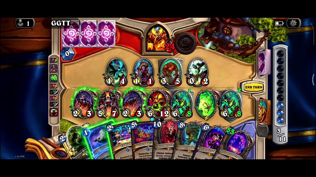 Guldan (Warlock) vs Ragnaros (Shaman) #48