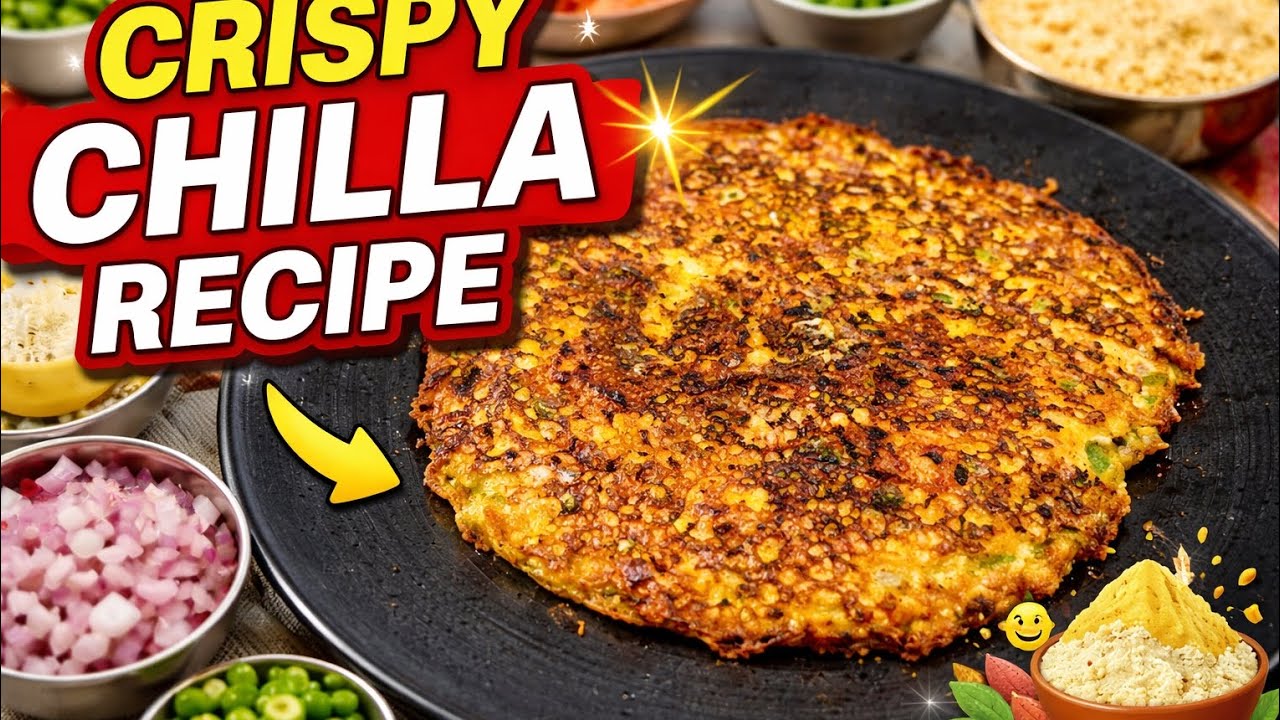 Chilaa Chilaa ke Chilla khao 🤣😂😅Chilla Recipe 👌