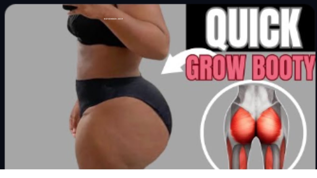 HOW TO GET ROUND BUTT || SIDE BOOTY EXERCISE