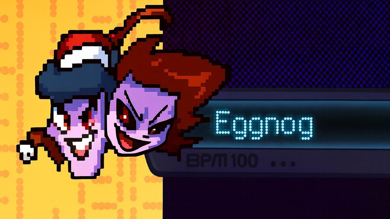 FNF Mobile | Eggnog (Song) Gameplay