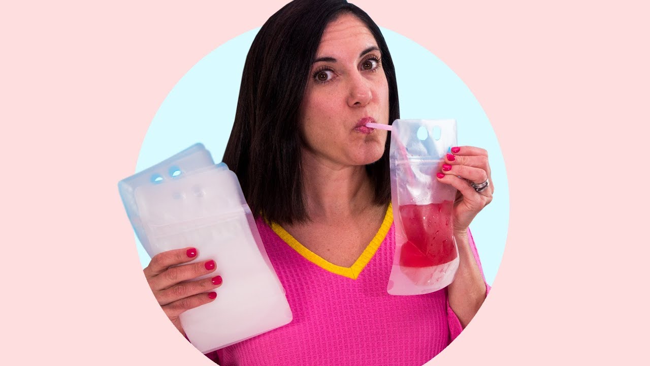 Reusable Drink Pouch Review with Cocktails | Product Reviews | Well Done