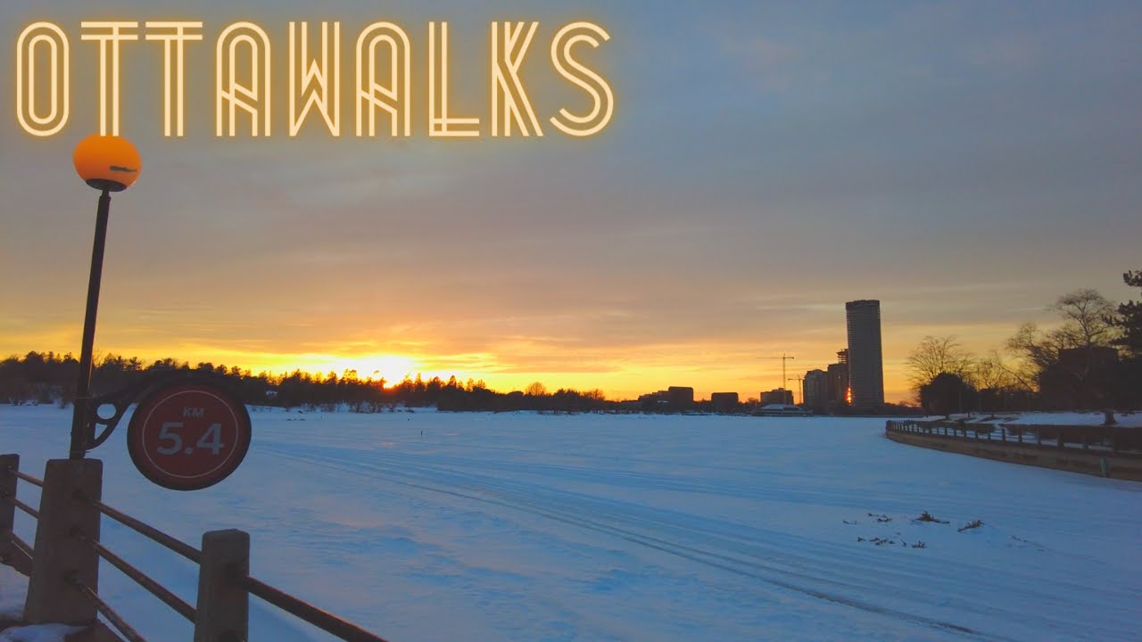 End of winter bike ride along Rideau Canal from Downtown to Hog's Back Falls - Ottawa Bike Tour 2022