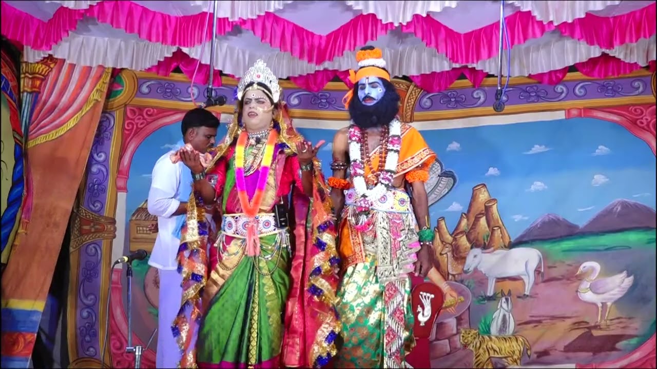 శ్రీ రామస్వాముల వారి వీధి నాటకంలో # రాములయ్య నర్సమాంబ వాదం 2 $ గ్రా అప్పిరెడ్డిపల్లి మం.మద్దూర్ NRPT