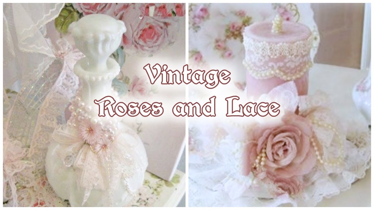 Pretty Lace and Roses To Joy Our Eyes | Vintage