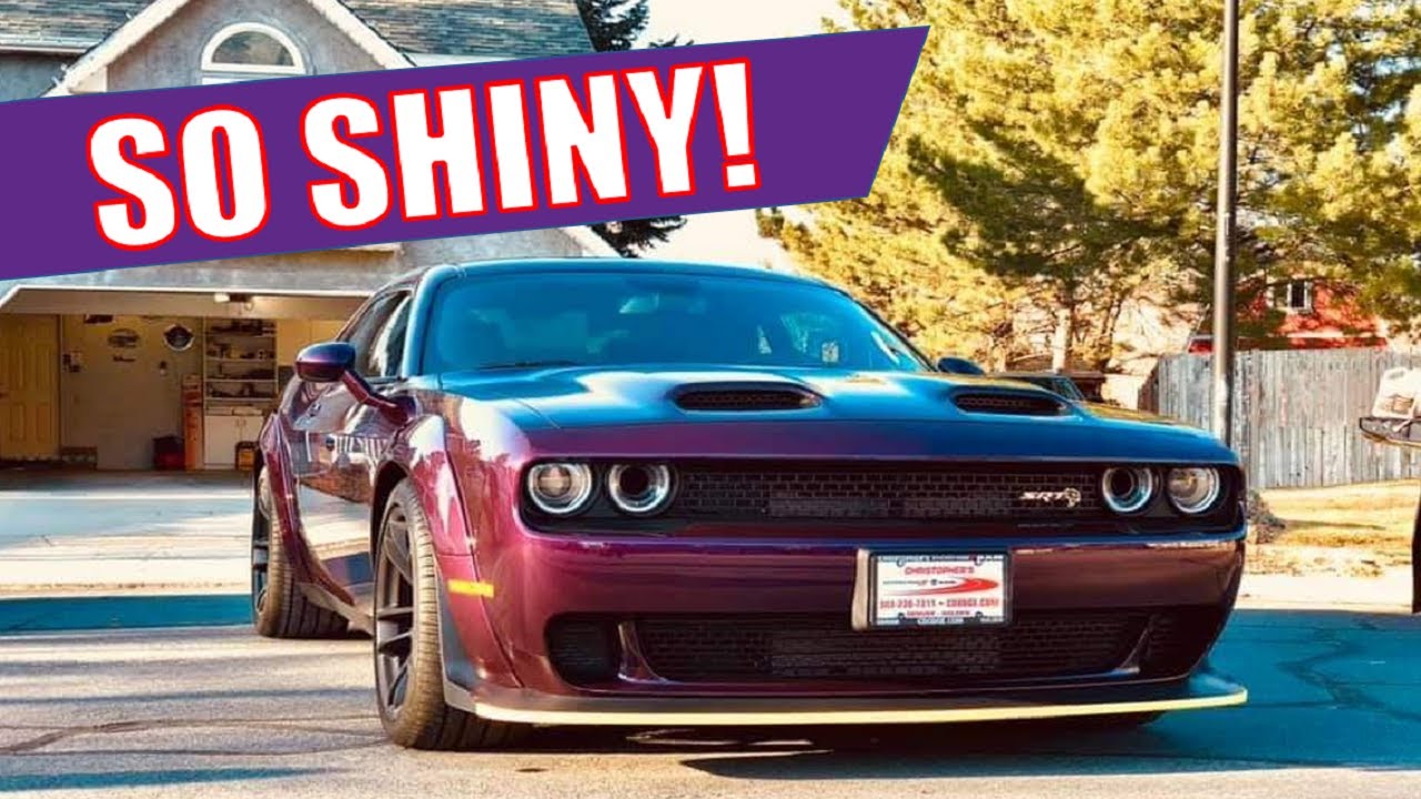 CERAMIC COATING MY BRAND NEW 2020 DODGE CHALLENGER HELLCAT!