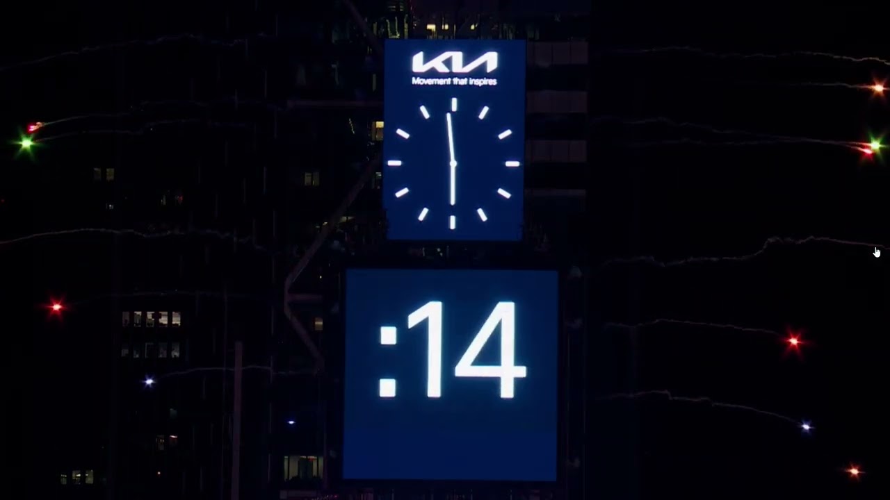 Time Square NYE Countdown From 2020's (6 Hours to go)