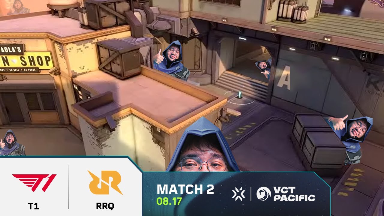 동에 번쩍 서에 번쩍 몬옛 찾기 |  T1 vs. RRQ  | 플레이오프 5일차 MATCH 2 H/L 08.17 | VCT 퍼시픽 2025