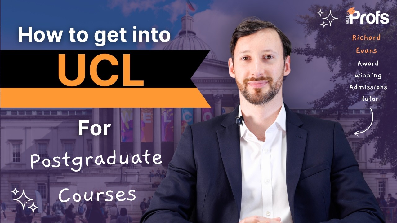 HOW TO GET INTO UNIVERSITY COLLEGE LONDON | MASTERS & PHD