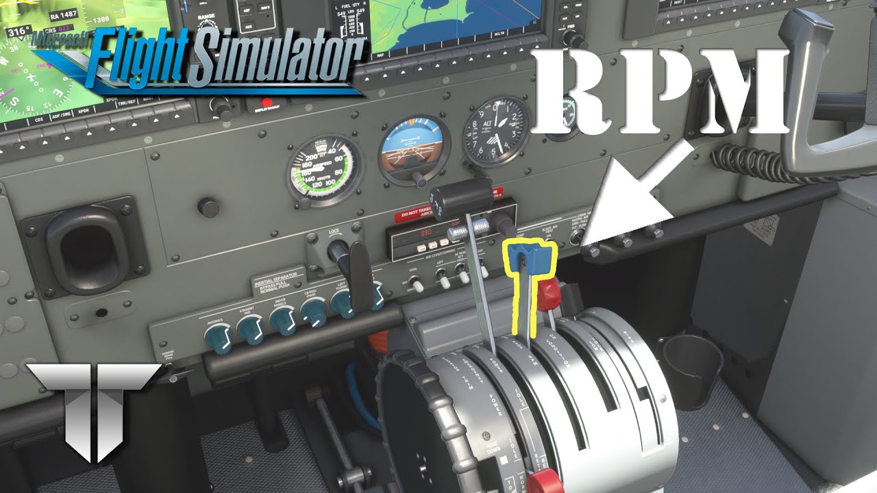 Como usar o RPM numa Hélice de Velocidade Constante | Tutorial MSFS 2020