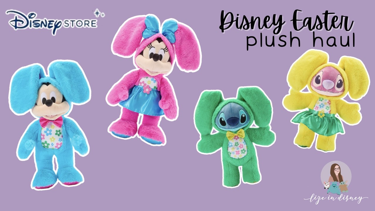 disney easter plush unboxing 🐣 | plush haul and review