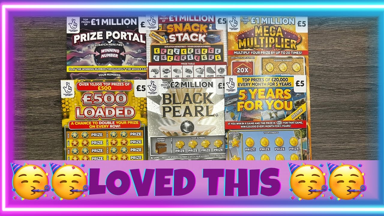 🥳 3K SUBSCRIBERS AND A PROFIT MADE ON SCRATCH CARDS FROM THE NATIONAL LOTTERY 🥳