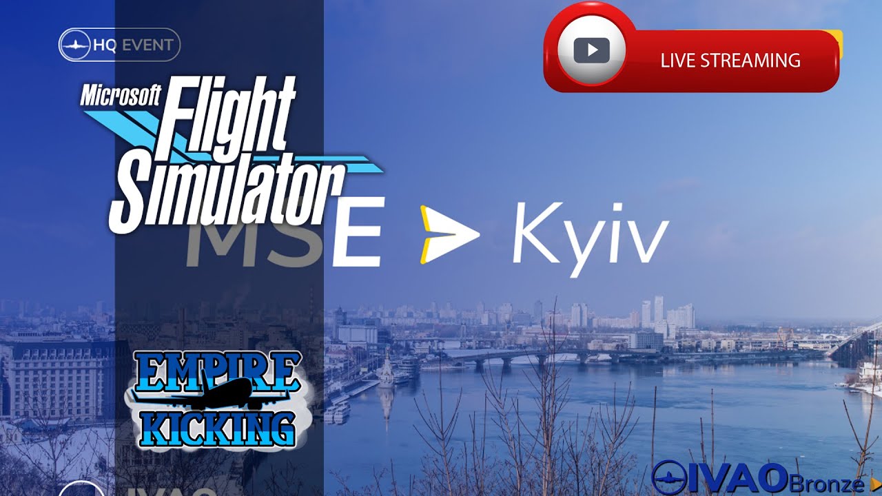 🚨 Kyiv Mega Slot Event! |✈️UKBB → EGLL✈️|📡IVAO📡|🔥Traffic Madness🔥