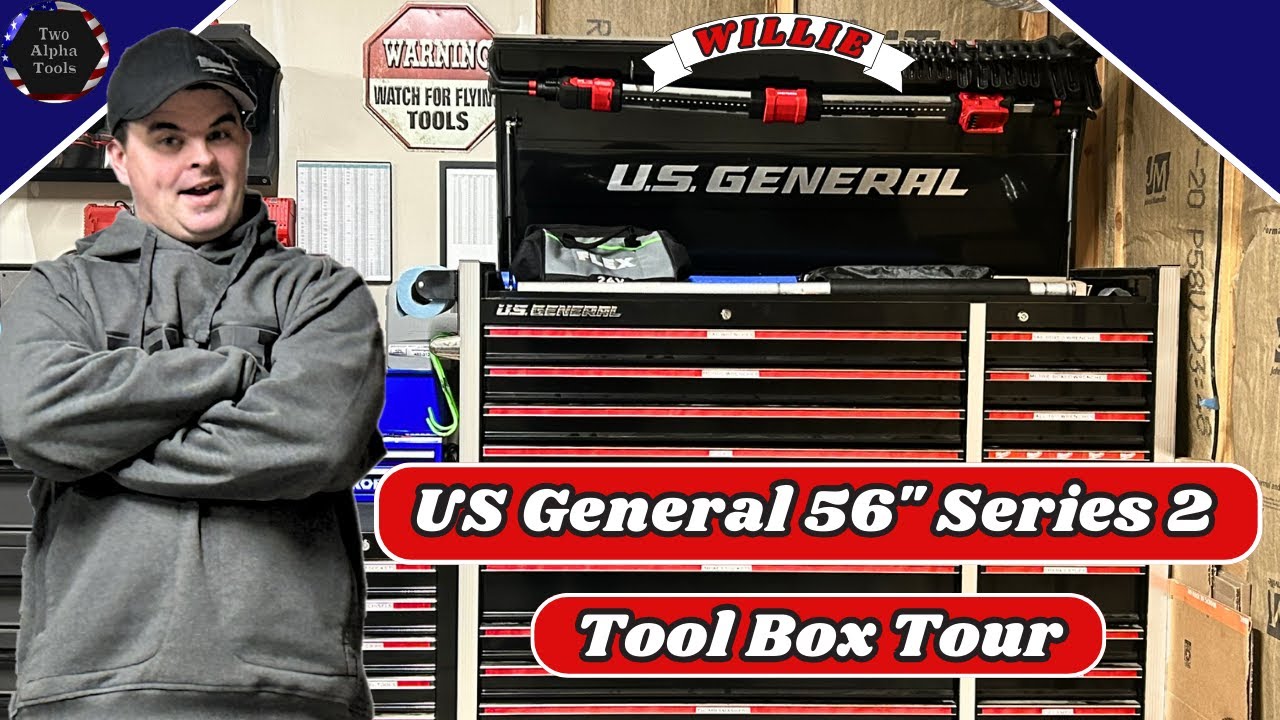 Tool Box Tour From A DIY Mechanic Pt 2 | US General 56