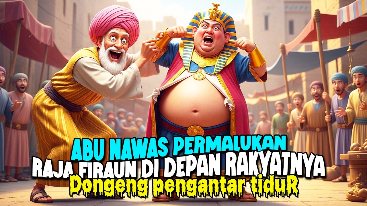 BAGHDAD GEMPAR ABU NAWAS PERMAINKAN RAJA PALING SOMBONG || DONGENG LUCU PENGANTAR TIDUR