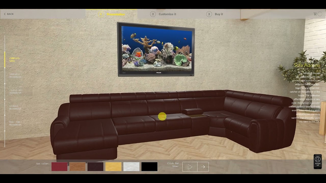 Virtual shopping city