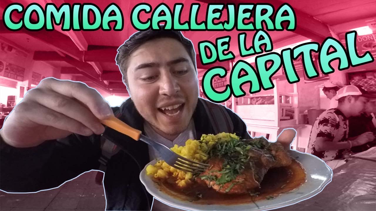 Probando COMIDA CALLEJERA DE LA CAPITAL | SUCRE, BOLIVIA
