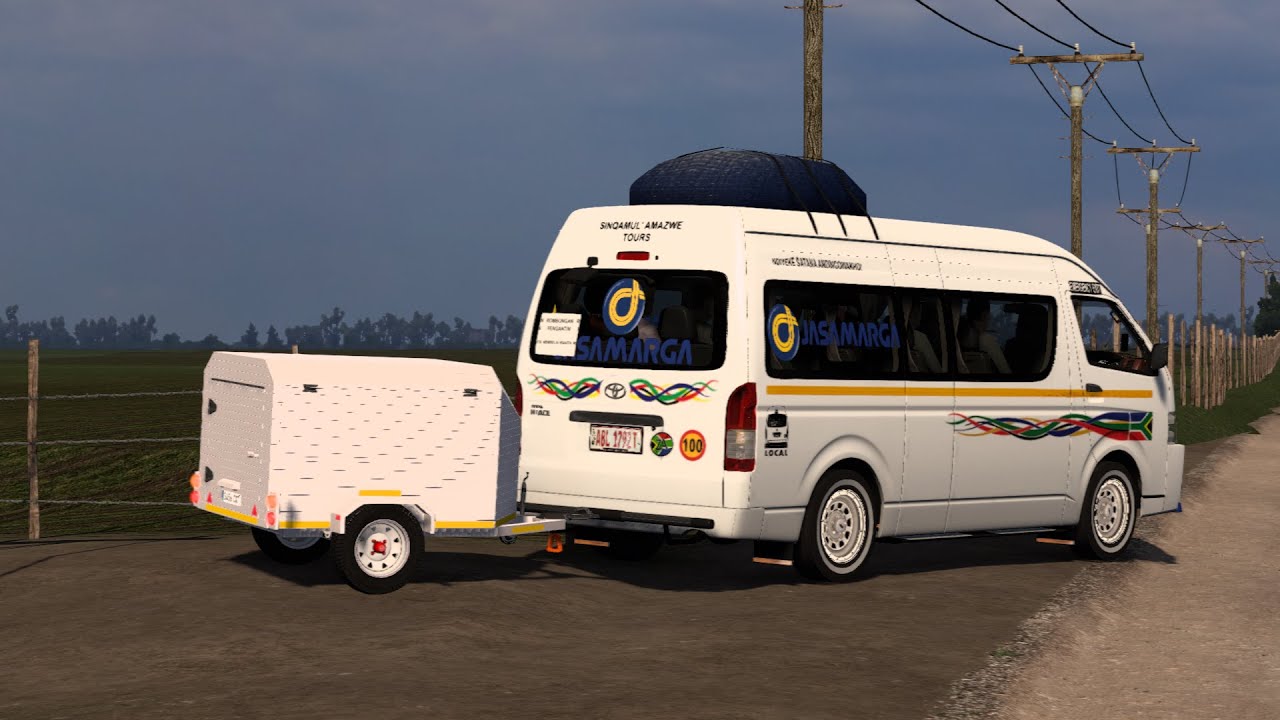 TOYOTA HIACE - Long Distance Trip ETS2 South African Taxi Gaming