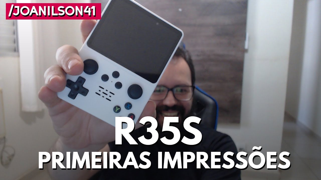 R35S - Primeiras impressões e testes de jogos - Esse surpreendeu!