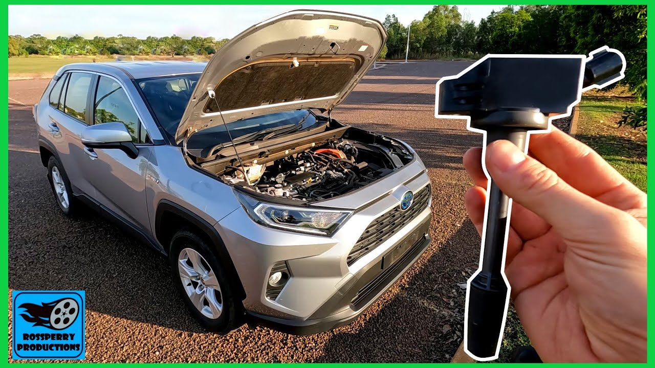 Как заменить катушки зажигания и свечи зажигания на Toyota RAV4 2019+