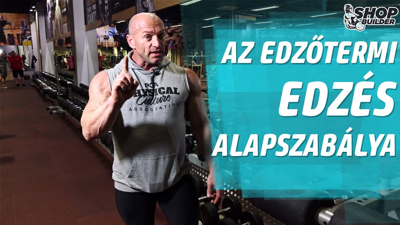 Az edzőtermi edzés alapszabálya