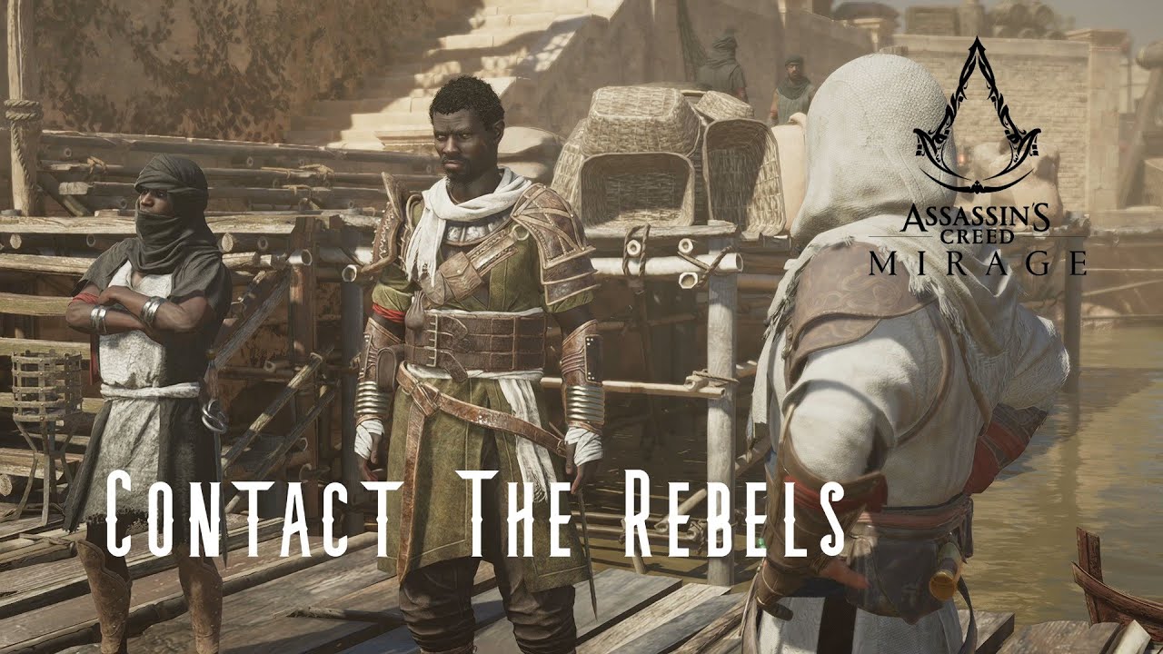 Contact The Rebels: AC Mirage Mission Walkthrough No Commentary
