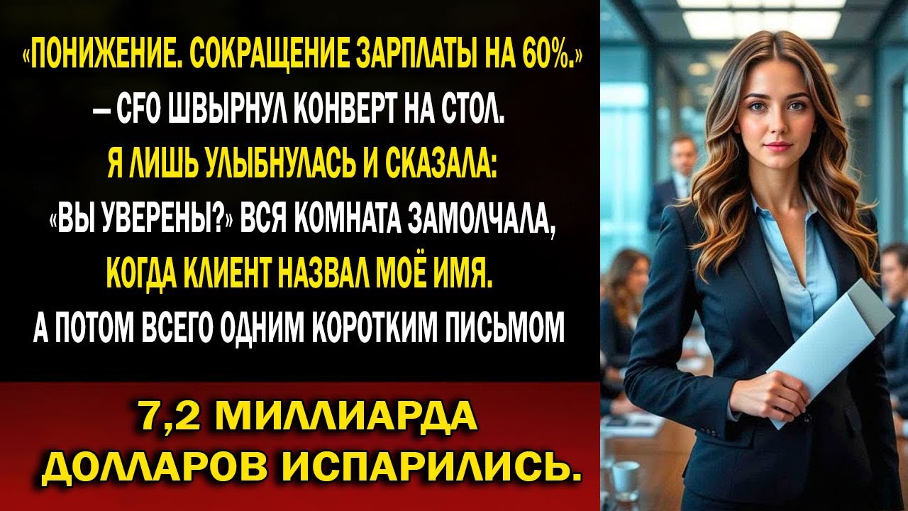 Я заставила их вернуть $7,2 млрд после среза зарплаты на 60% и сделки на $500 млн — финдиректор ушёл
