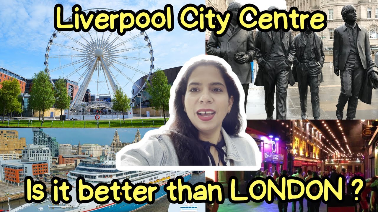 LIVERPOOL CITY CENTER | WHEEL OF LIVERPOOL | LIVERPOOL CITY CRUISE | Indian Family Vlogs