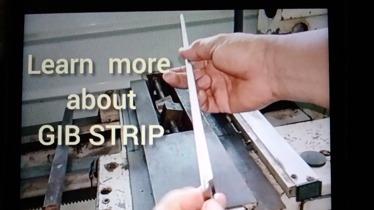 MENGENAL DETAIL PASAK TIRUS/LEARN MORE ABOUT GIB STRIP
