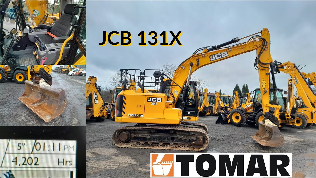 JCB 131X 2021 r. SKU 8822 tel. +48 575 316 333 tracked excavator koparka gąsienicowa