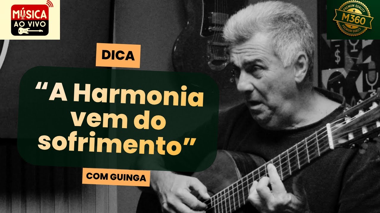 Guinga fala sobre o mistério e o trabalho por trás da harmonia e introduções. E demonstra tocando.
