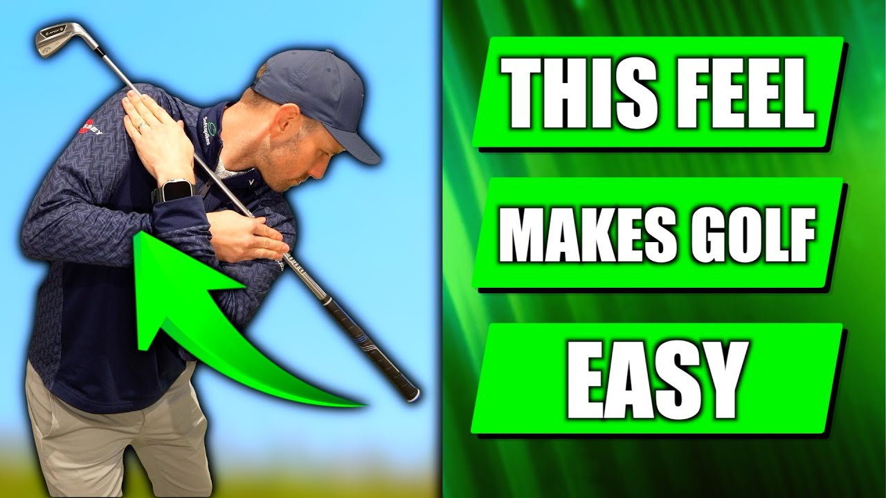 Moving your Right Shoulder like this makes golf EASY! (Golf Swing Tips)