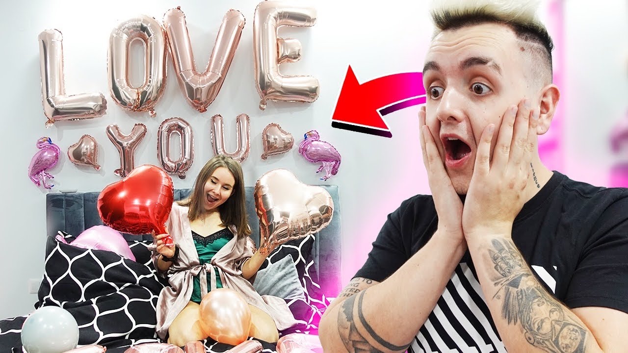 I-AM PREGATIT O SURPRIZA ROMANTICA IN TOATA CASA !