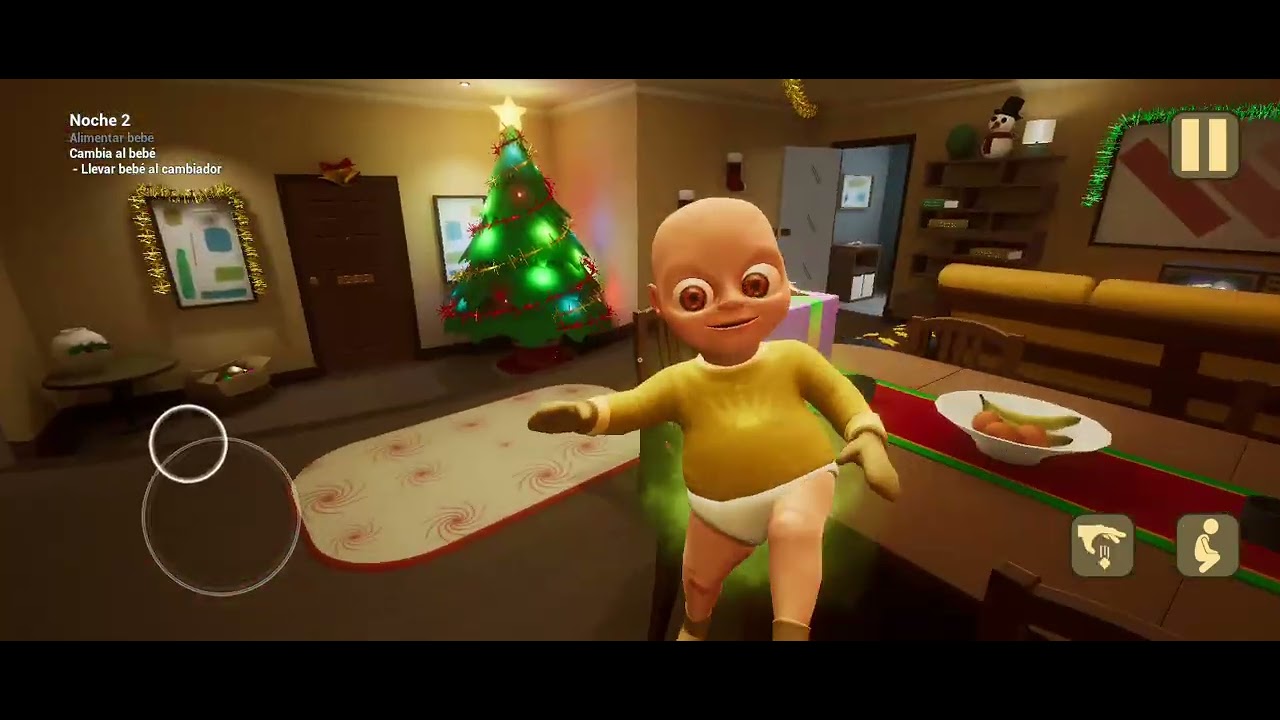 JUEGO EL BEBE DE AMARILLO TERROR (juegos de terror)😱