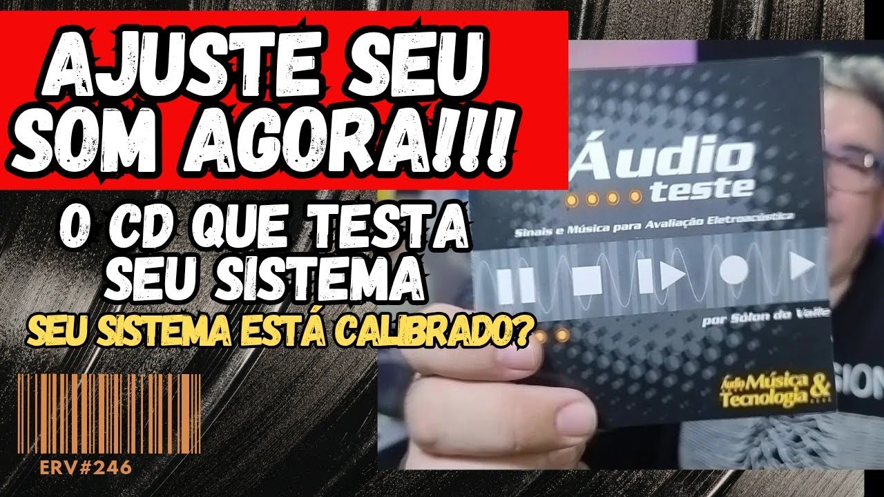 O CD que testa e calibra seu sistema de som - Teste de áudio (ERV#246)