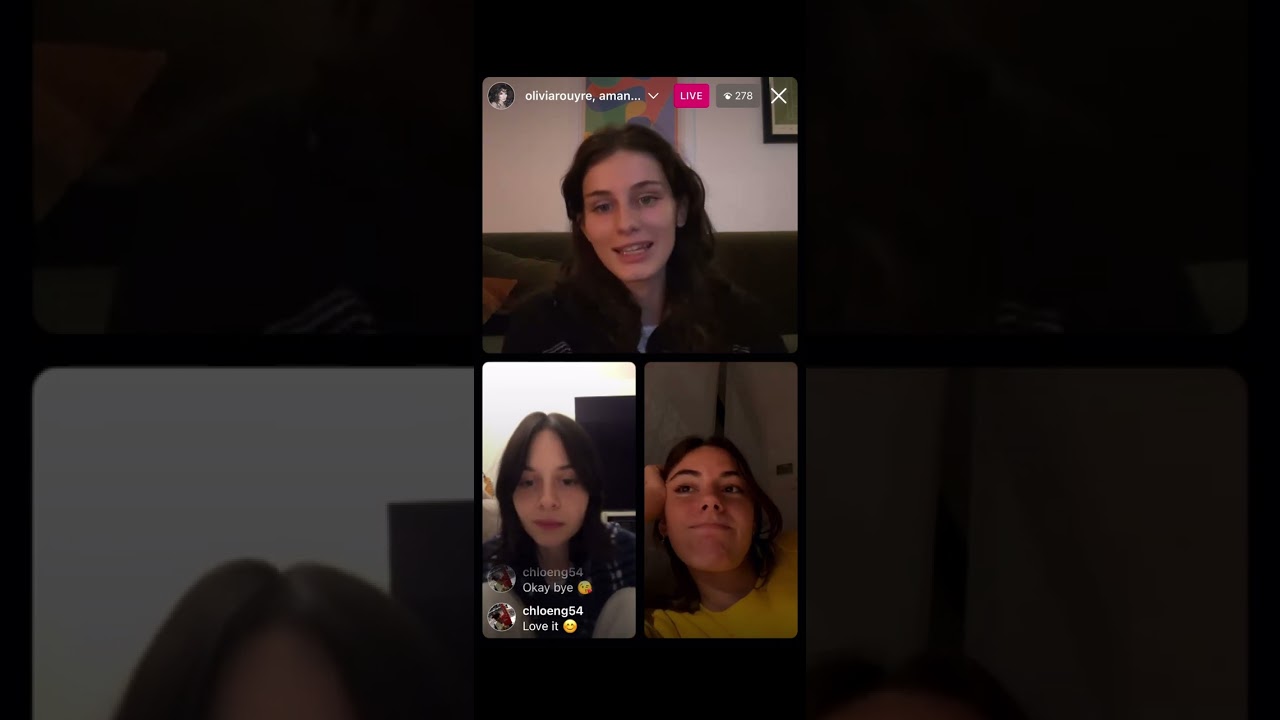 High School Cast - IG LIVE Oct 23, 2022