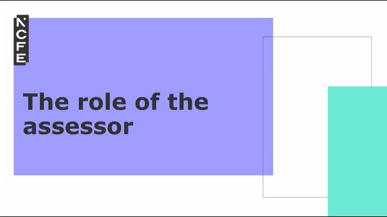 EYE exploring the role of the Assessor for Assignment 2 P1 competence criteria implemented from 2024